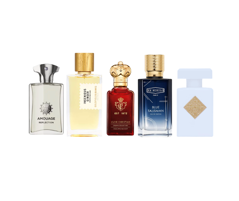Top niche perfume samples UK 2026 — fragrance decants from TwentyTwo Scents