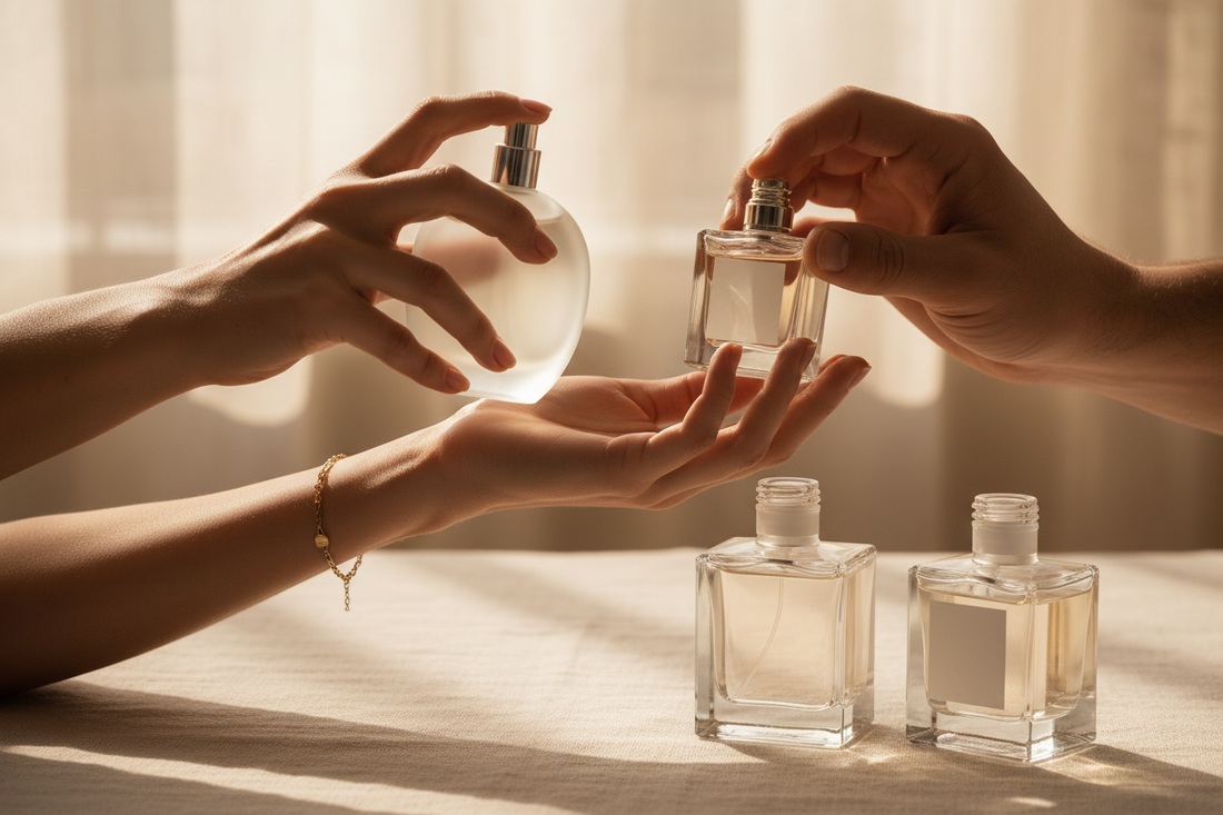 Fragrance layering guide — how to combine perfume samples UK from TwentyTwo Scents