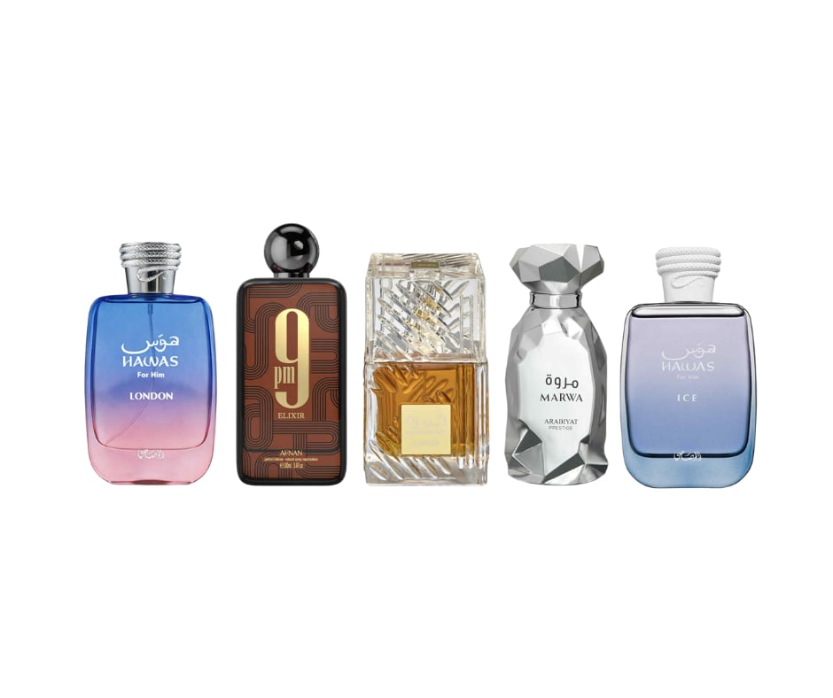 Trending Middle Eastern Fragrance Discovery Pack UK | 1ml-30ml Decant | Fragrance sample UK | TwentyTwo Scents