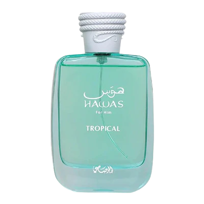 Rasasi Hawas Tropical Eau De Parfum Sample UK | 1ml-30ml Decant | Fragrance sample UK | TwentyTwo Scents