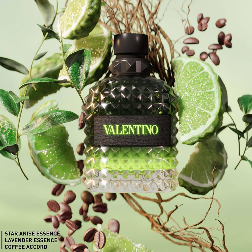 Valentino Born In Roma Uomo Green Stravaganza Eau De Toilette